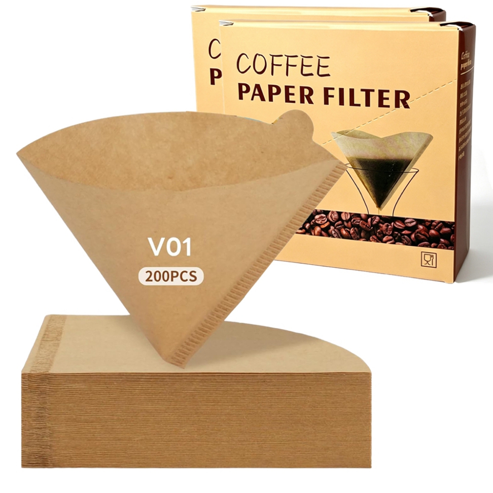 Coffee Equipment Machine - Coffee Filters 200 Count Cone Coffee