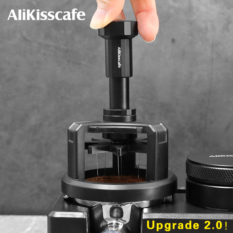 Espresso Tamper Set - Alikisscafe WDT Tools Rotary Coffee Stirrer