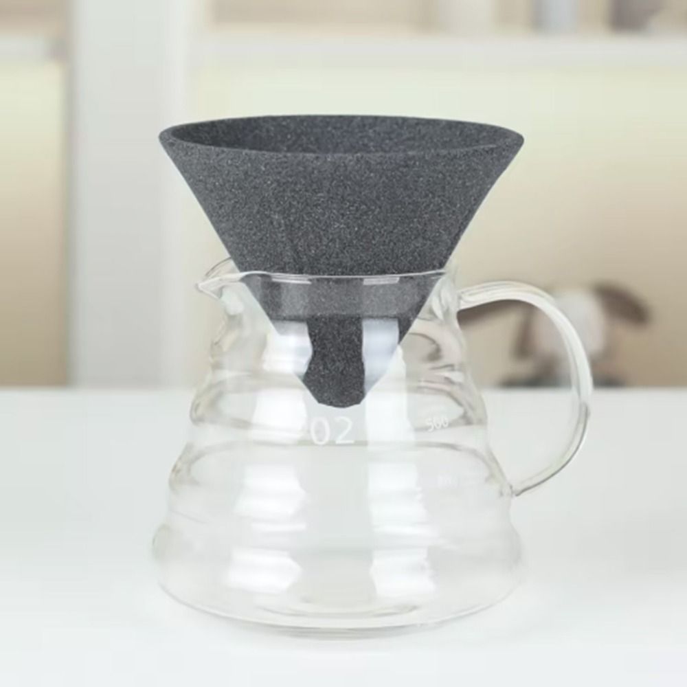Coffee Equipment Machine - Unique Cone Shape Microporous Ceramic Coffee