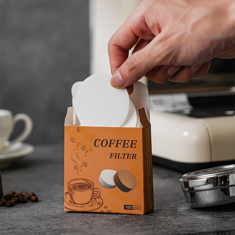 Coffee Equipment Wholesale - 100Pcs Round Coffee Filter Paper Set