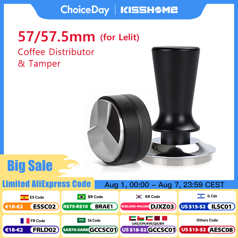 Espresso Tamper Set - Coffee Tamper 57mm 57.5mm Constant Pressure