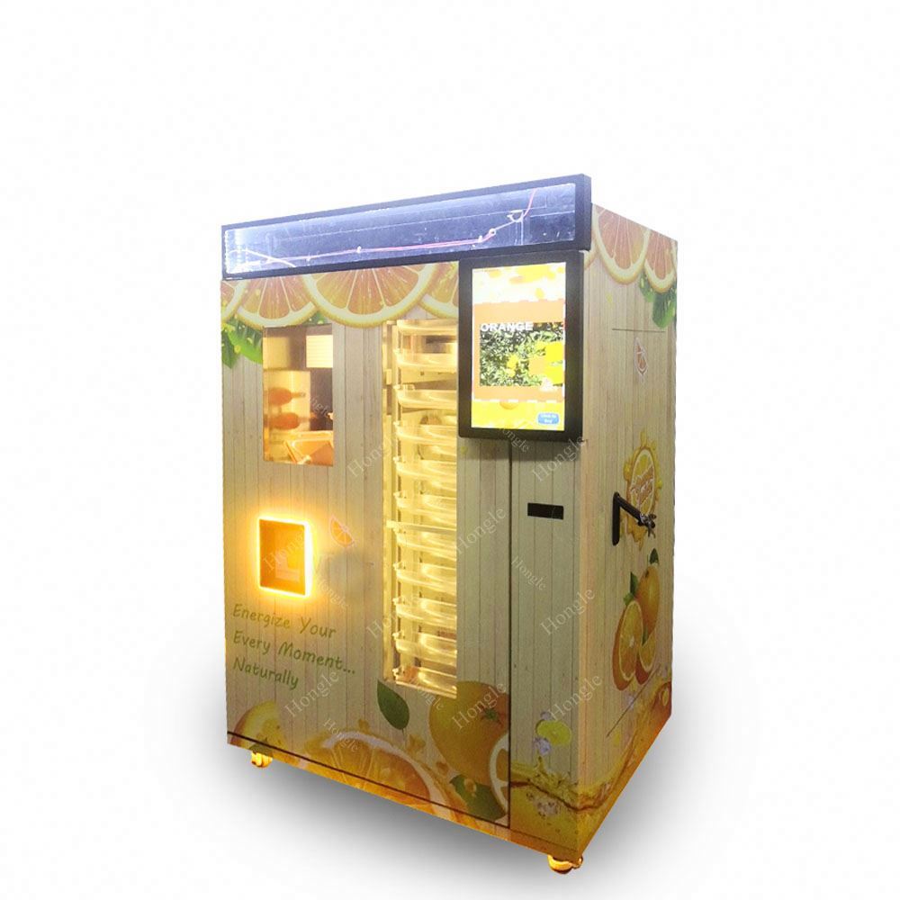 Coffee Equipment Stores - Customized Fruit Juice Smoothie Vending Machine