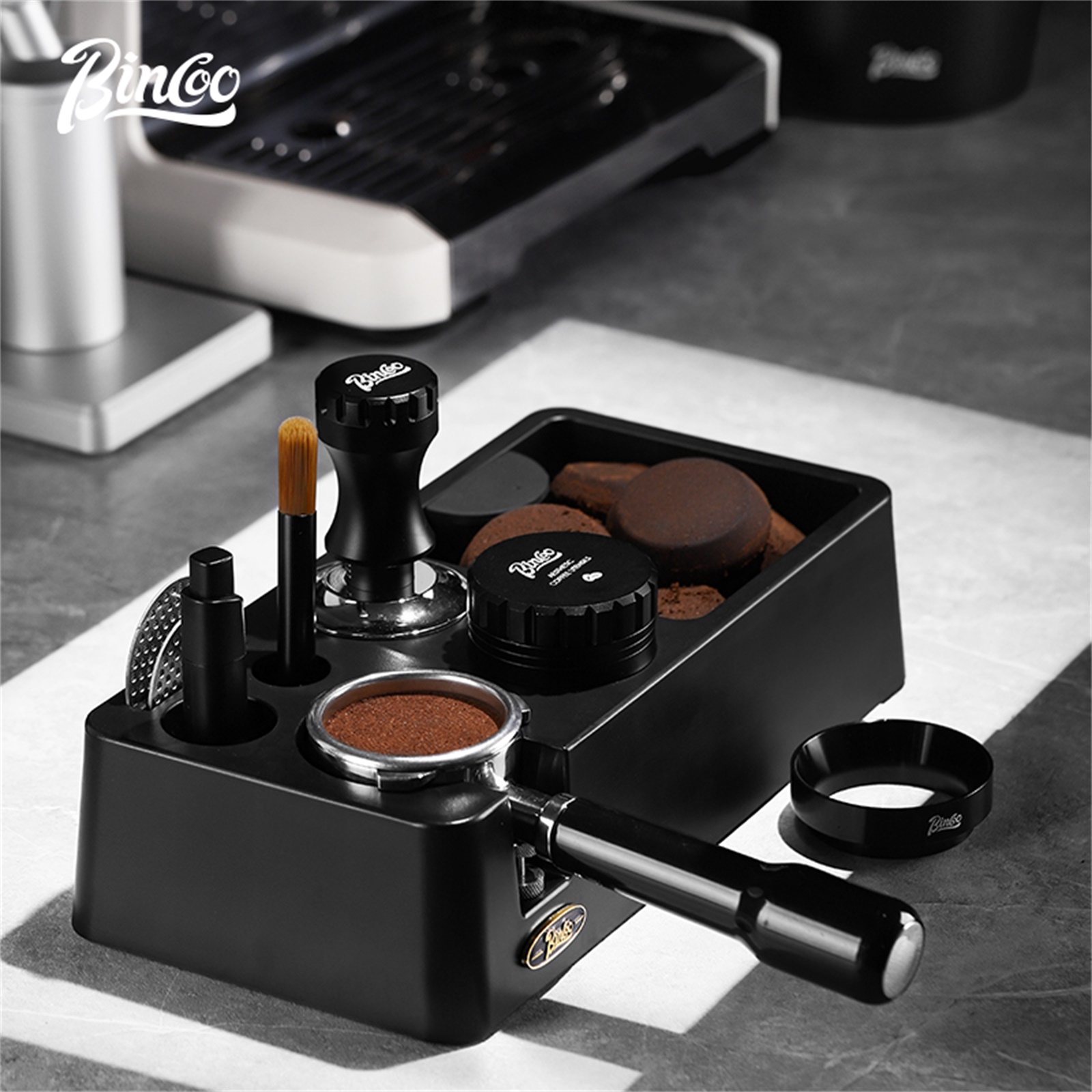 Bincoo Coffee Distributor 51/5 - огляд і ціна Espresso Tamper Set