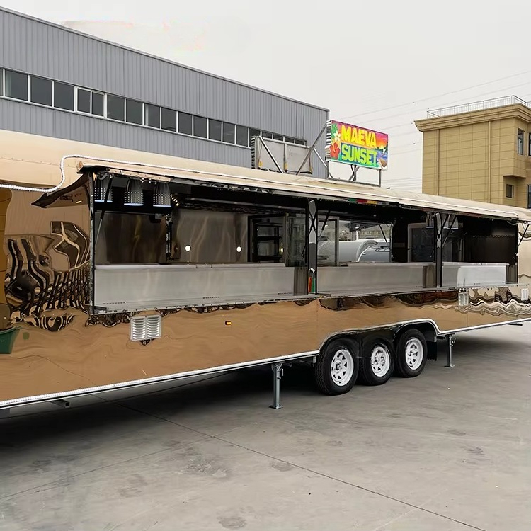 YG Custom Mobile Bar Catering  - огляд і ціна Mobile Coffee Van Equipment