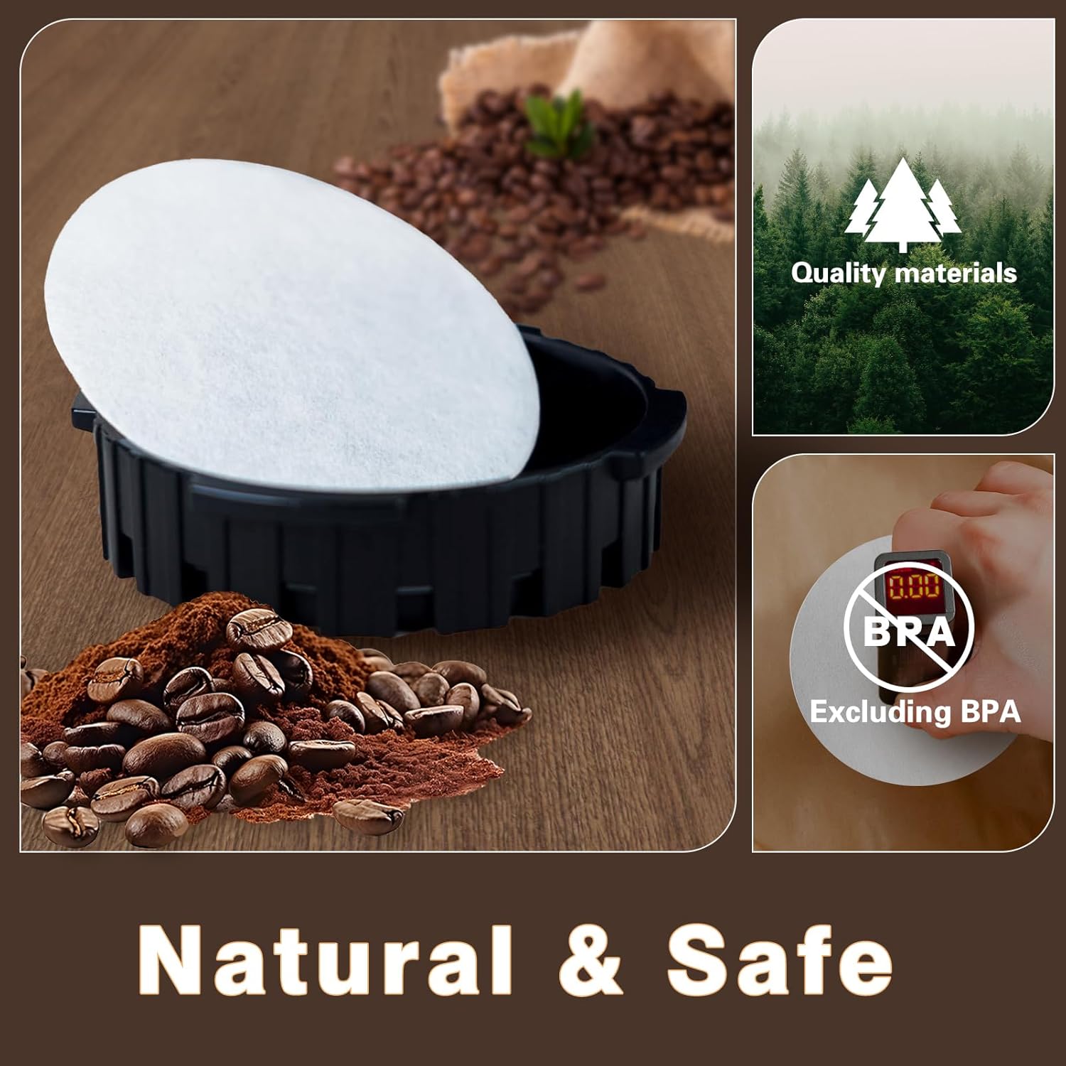 Round Coffee Filters, Compatib - огляд і ціна Coffee Equipment Wholesale