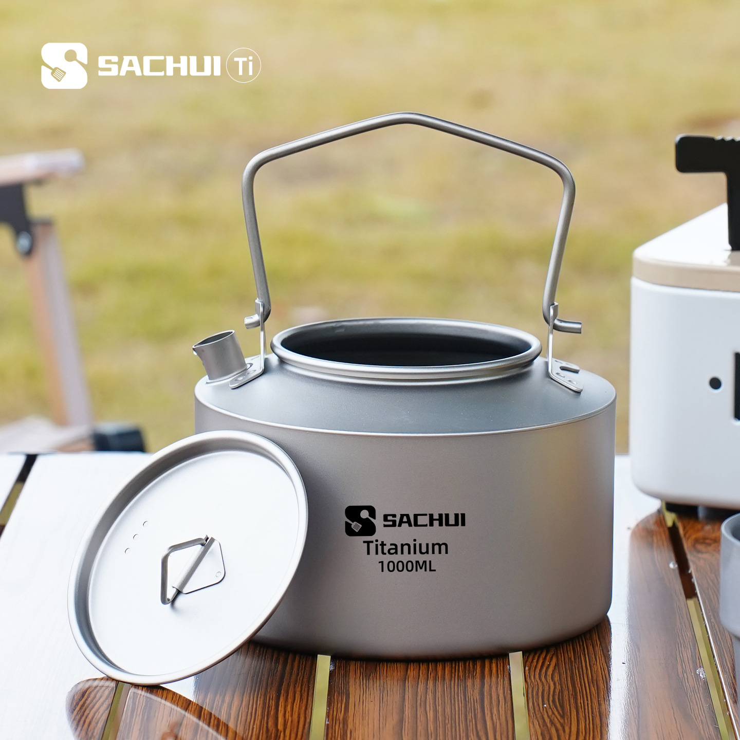1000ML Pure Titanium Kettle Ou - огляд і ціна Coffee Equipment Camping