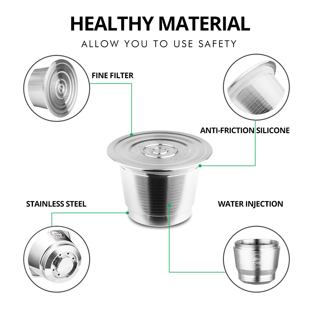 Nespresso Reusable Coffee Caps - огляд і ціна Coffee Equipment Wholesale
