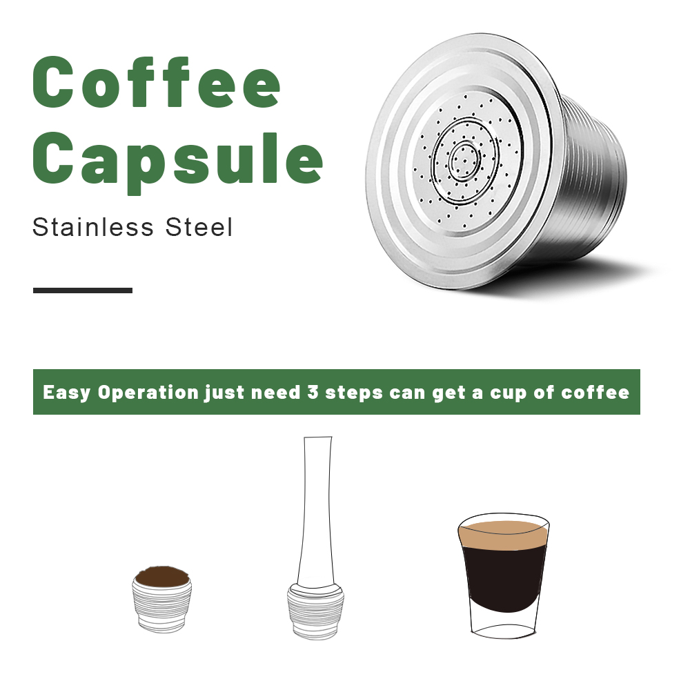 Nespresso Reusable Coffee Caps - огляд і ціна Coffee Equipment Wholesale