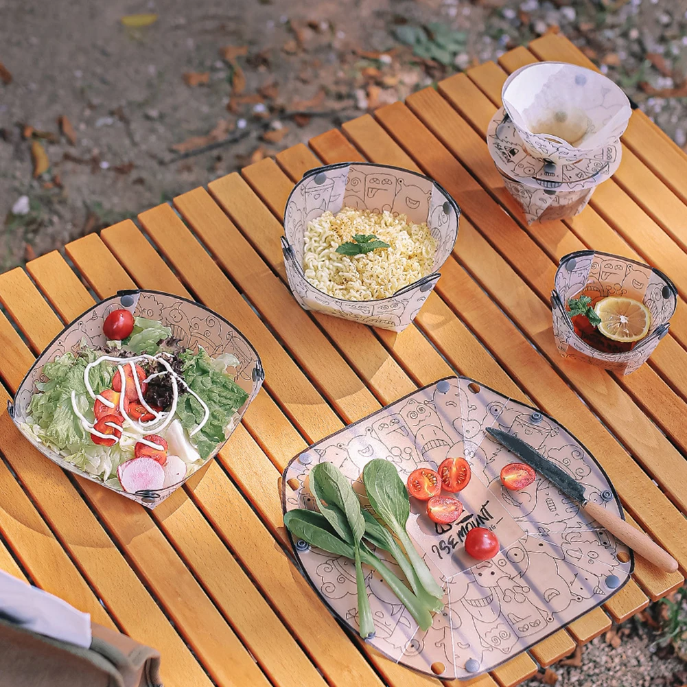 PP Foldable Dinnerware Portabl - огляд і ціна Coffee Equipment Camping