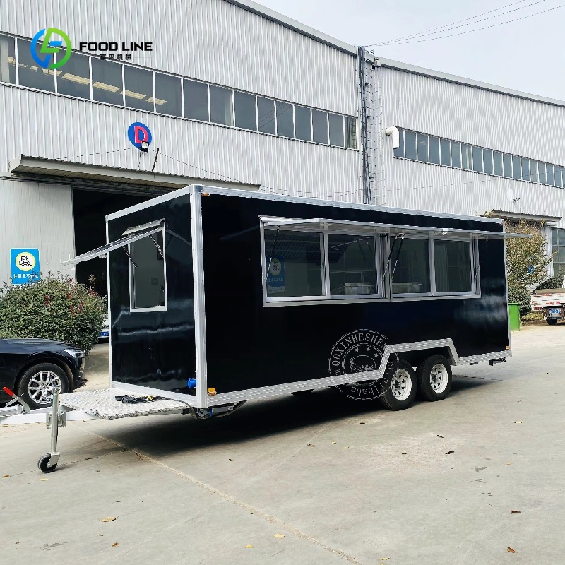 New Mobile Coffee Trailer Food - огляд і ціна Mobile Coffee Van Equipment