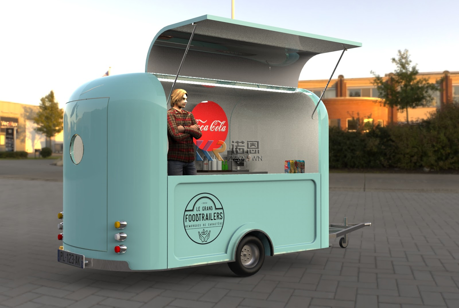 Fully Equipped Caravan Bar Ven - огляд і ціна Mobile Coffee Van Equipment