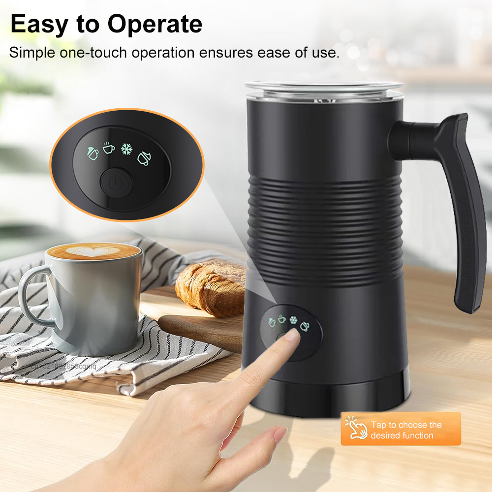 Electric Milk Frother Milk Foa - огляд і ціна Coffee Equipment Machine