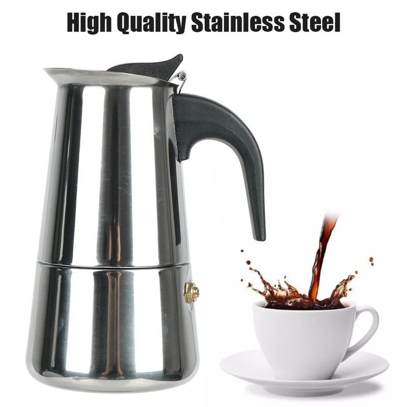 Multi-Cup Stainless Steel Moka - огляд і ціна Coffee Equipment Wholesale