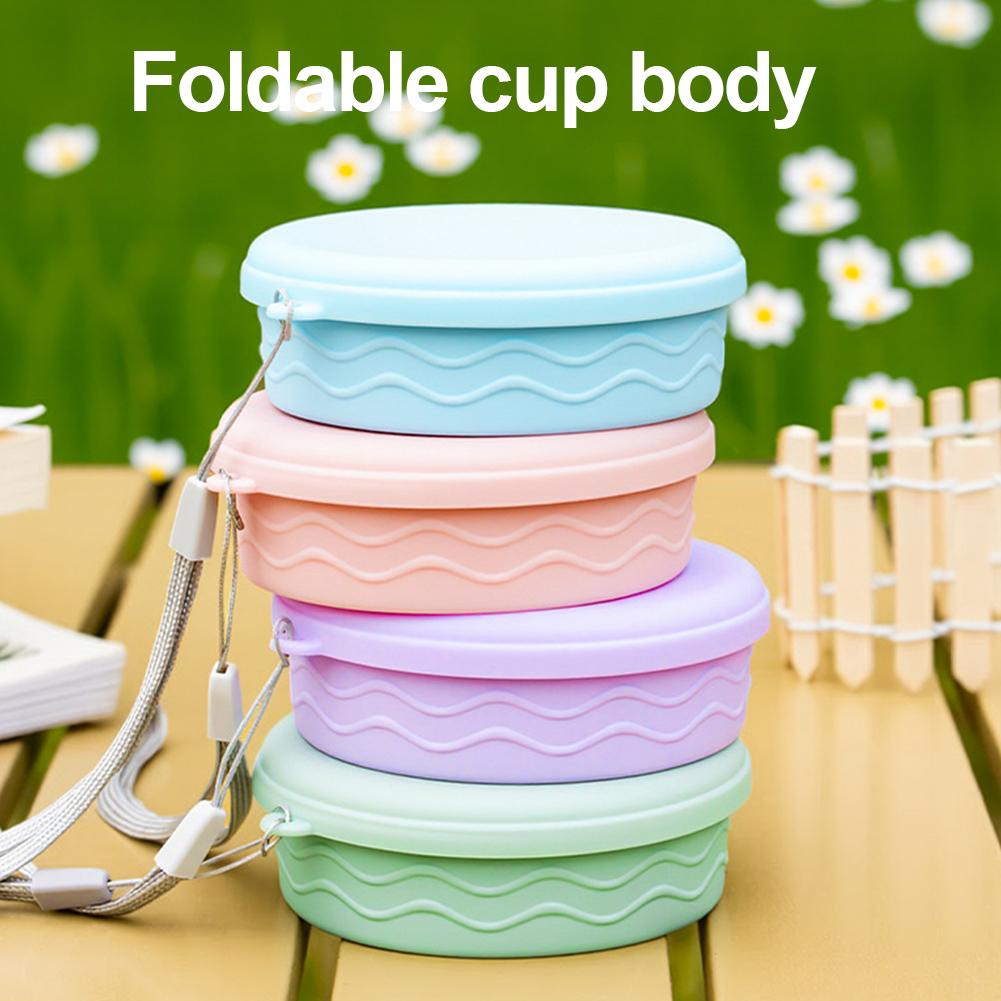 Foldable Silicone Cup With Lid - огляд і ціна Coffee Equipment Camping