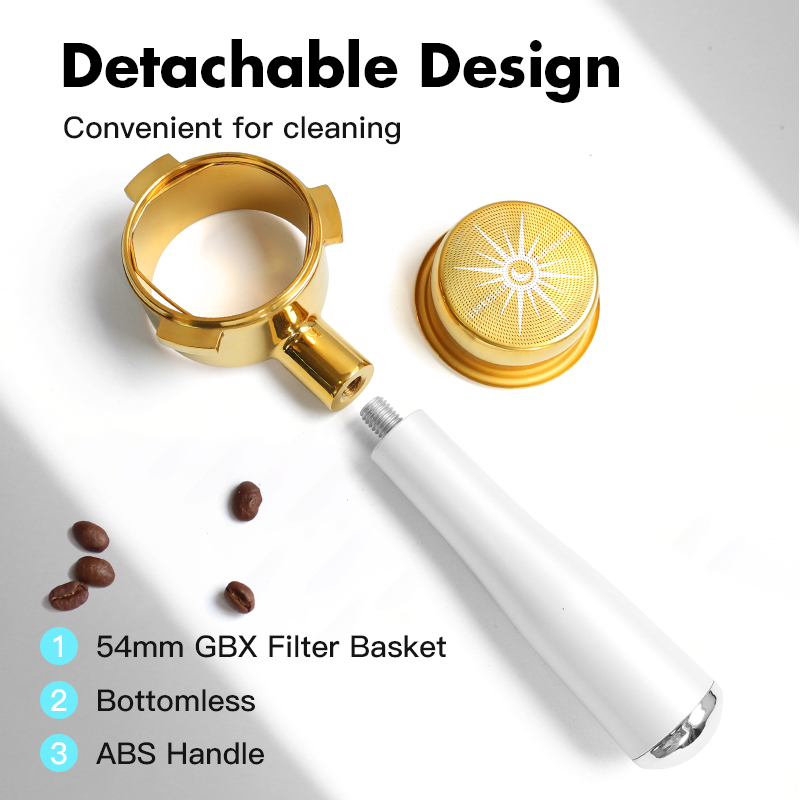 AliKisscafe 54mm Coffee Bottom - огляд і ціна Naked Portafilter Bottomless