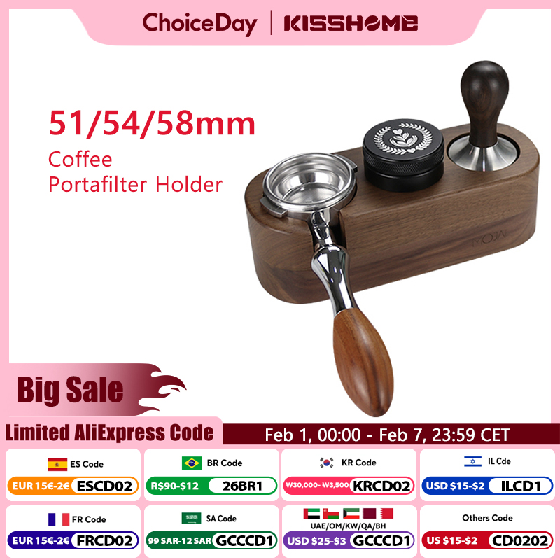 Coffee Tamper Station Stand Po - огляд і ціна Espresso Tamper Set