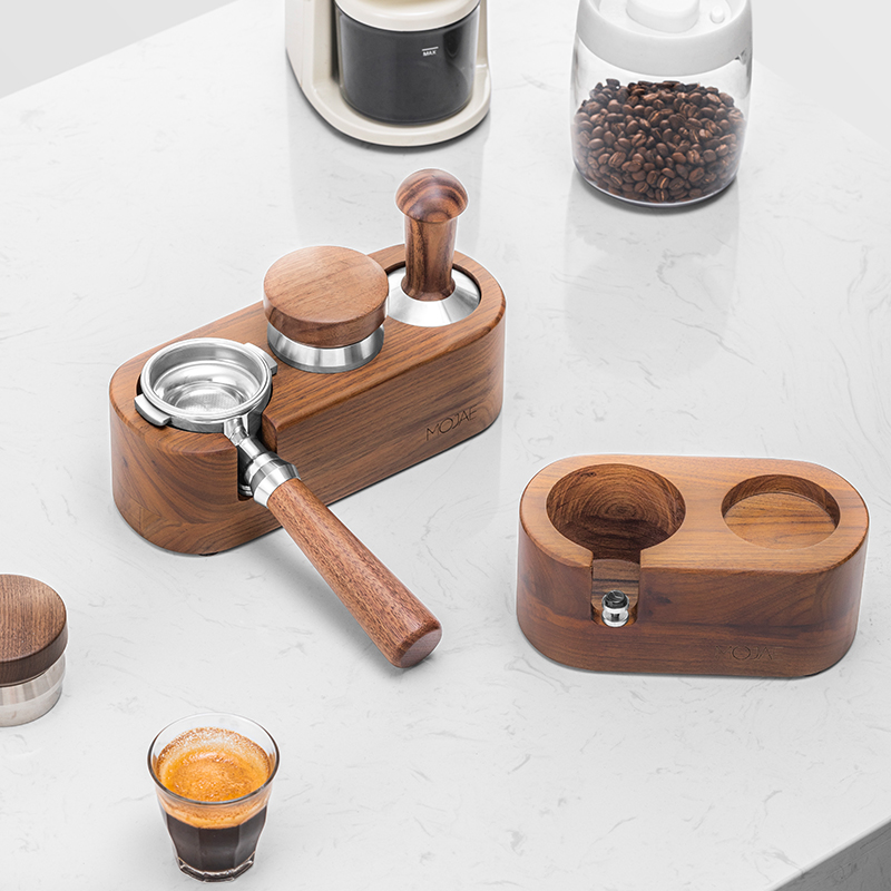 Coffee Tamper Station Stand Po - огляд і ціна Espresso Tamper Set