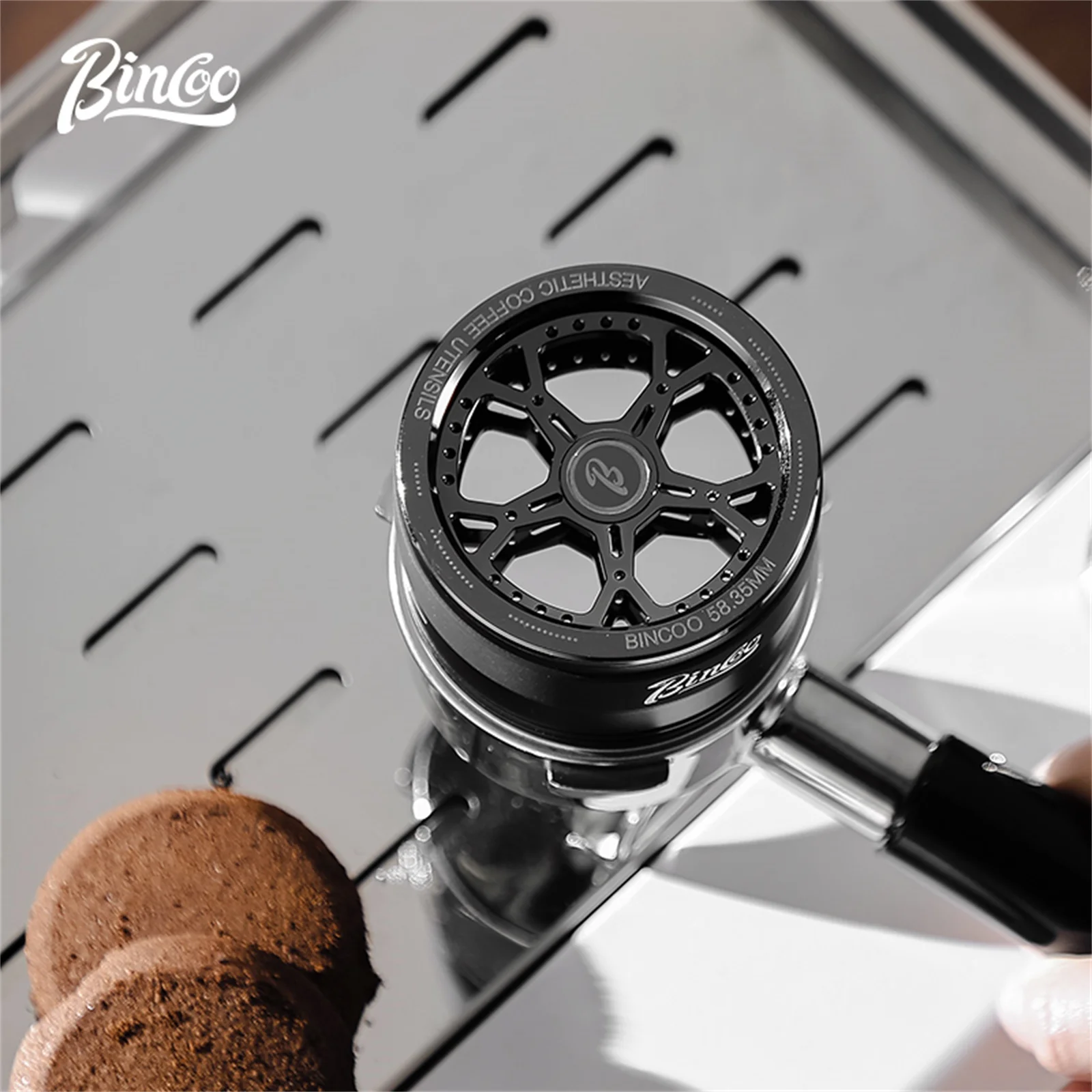 Bincoo 58mm Portafilter Levele - огляд і ціна Espresso Tamper Set