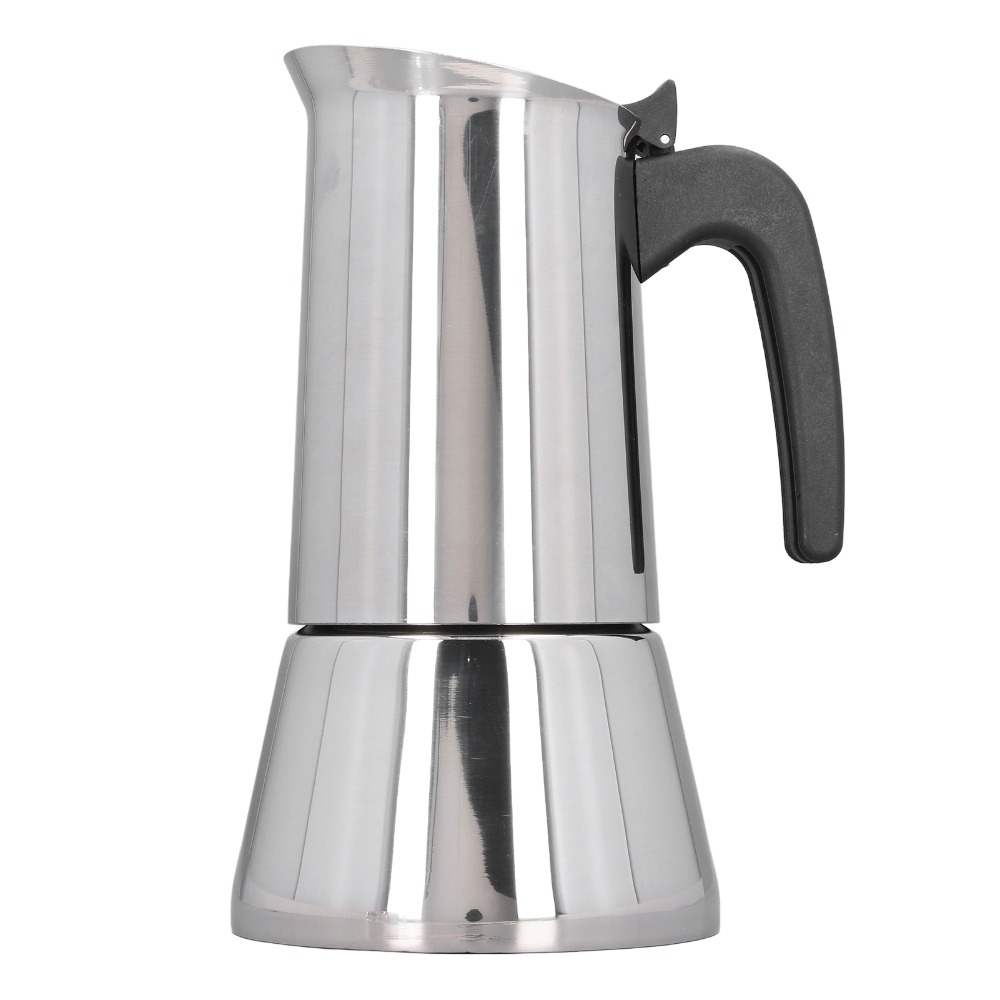 Stainless Steel Moka Pot Large - огляд і ціна Coffee Equipment Wholesale