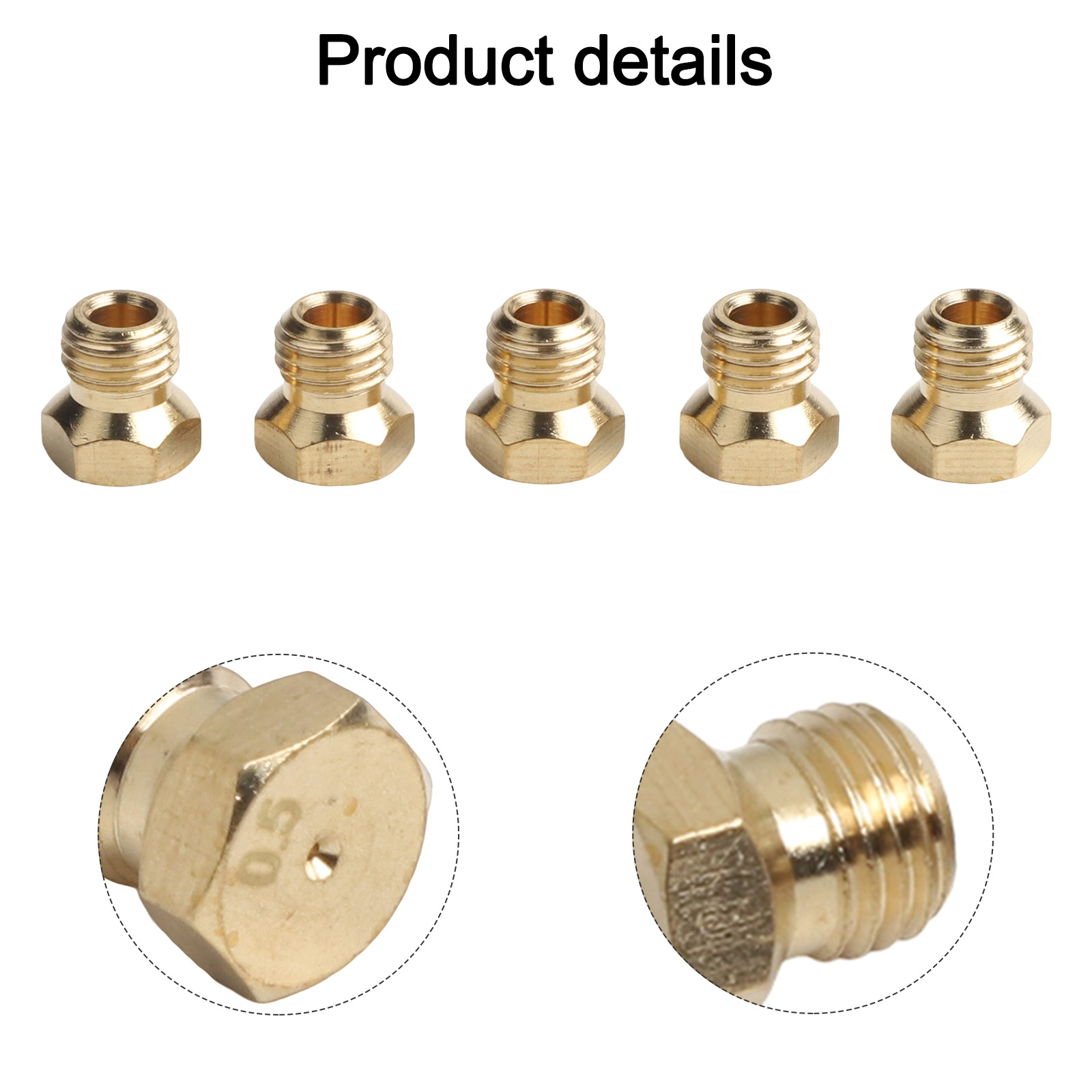 20pcs/set Burner Nozzle 0.5mm  - огляд і ціна Steam Wand Tip