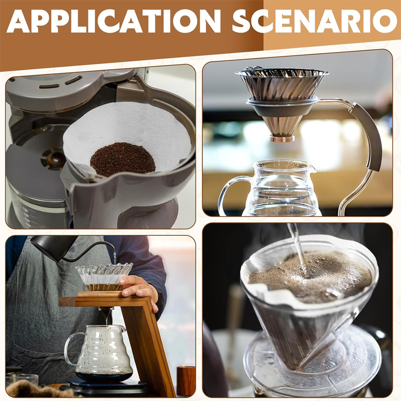 2 Size Coffee Filter Paper V-S - огляд і ціна Coffee Equipment Machine