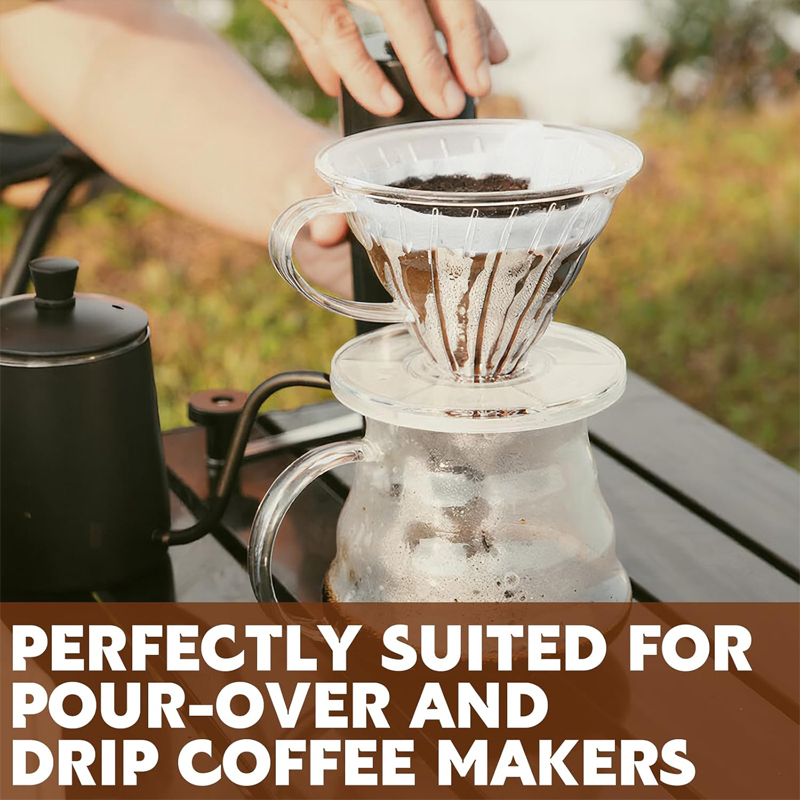 2 Size Coffee Filter Paper V-S - огляд і ціна Coffee Equipment Machine