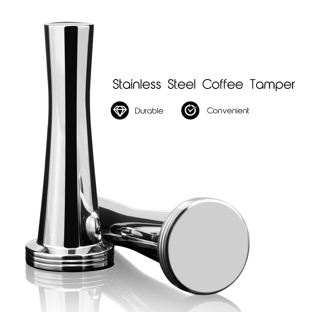 30mm Solid Stainless Steel Hea - огляд і ціна Espresso Tamper Set