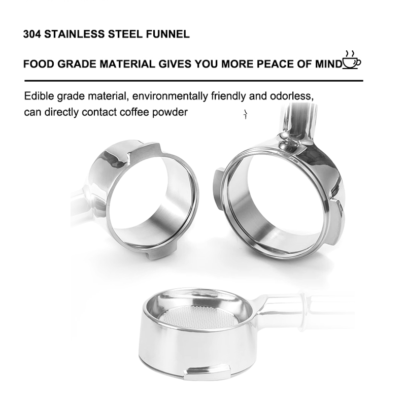 58mm Bottomless Portafilter Br - огляд і ціна Naked Portafilter Bottomless