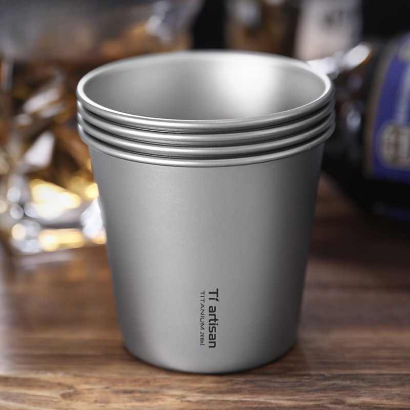 200ml Titanium Single-layer Ou - огляд і ціна Coffee Equipment Camping