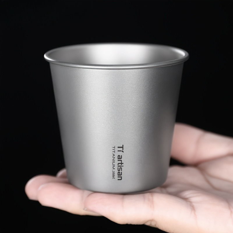 200ml Titanium Single-layer Ou - огляд і ціна Coffee Equipment Camping
