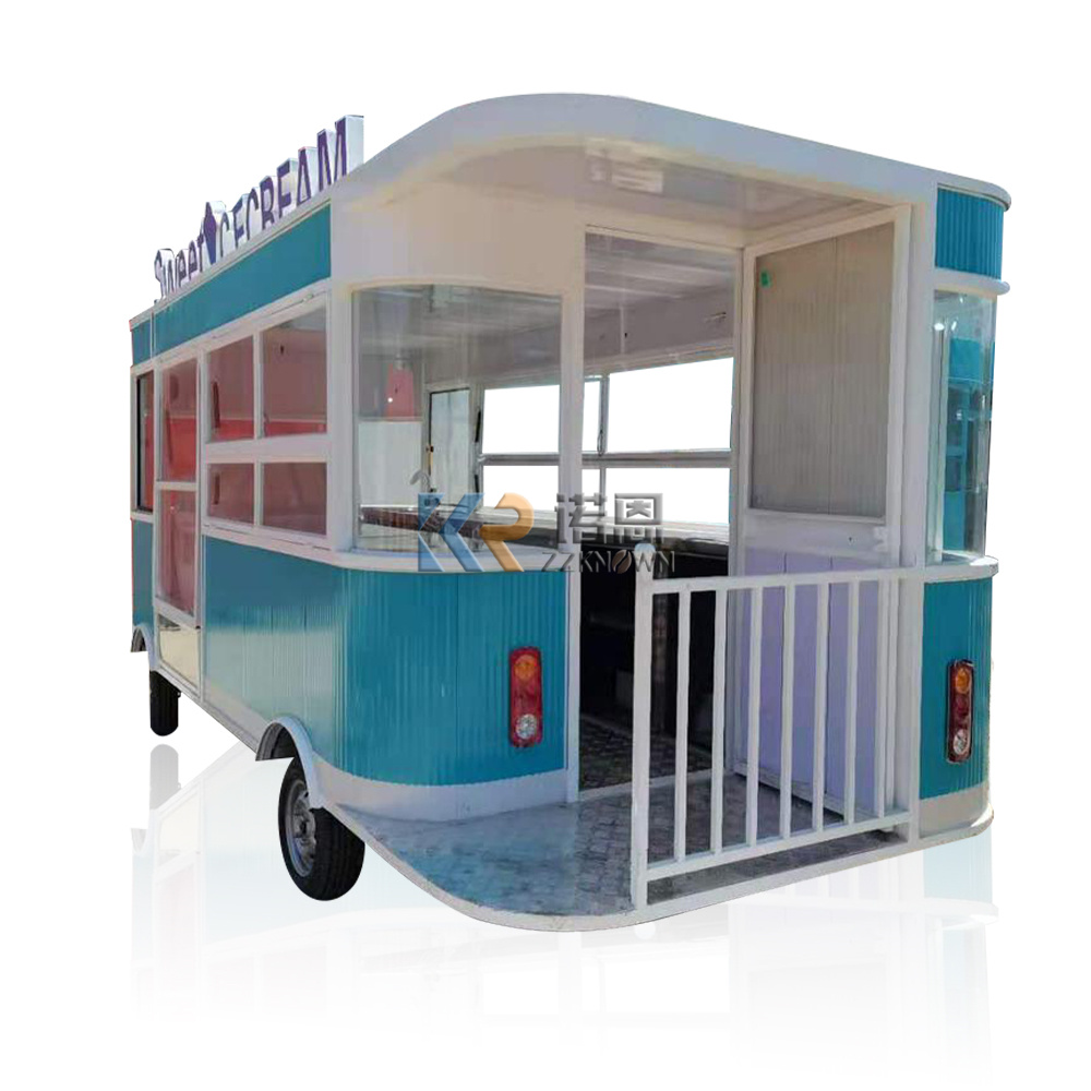In Stock 5M Mobile Food Truck  - огляд і ціна Mobile Coffee Van Equipment