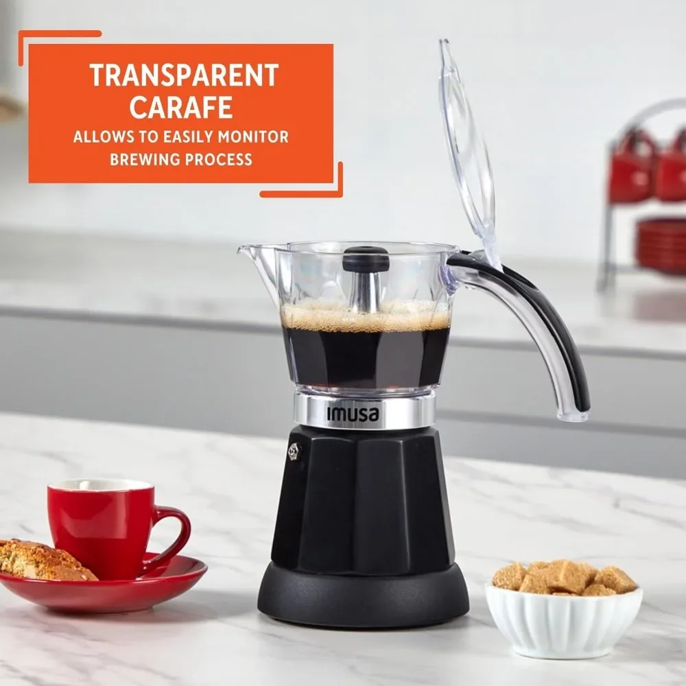 %a Imusa 3-6 Cup Electric Espr - огляд і ціна Coffee Equipment Wholesale
