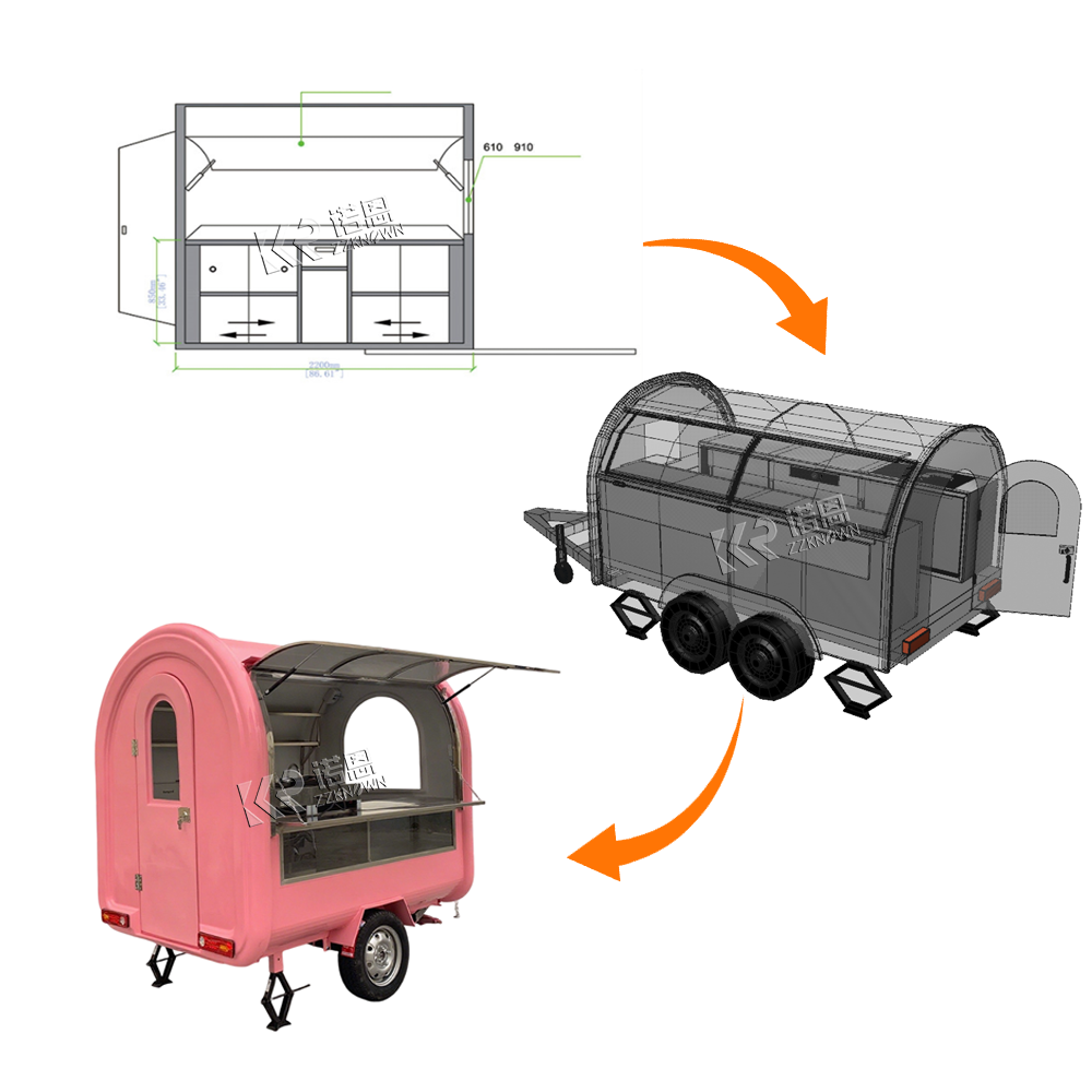 Commercial Street Concession F - огляд і ціна Mobile Coffee Van Equipment