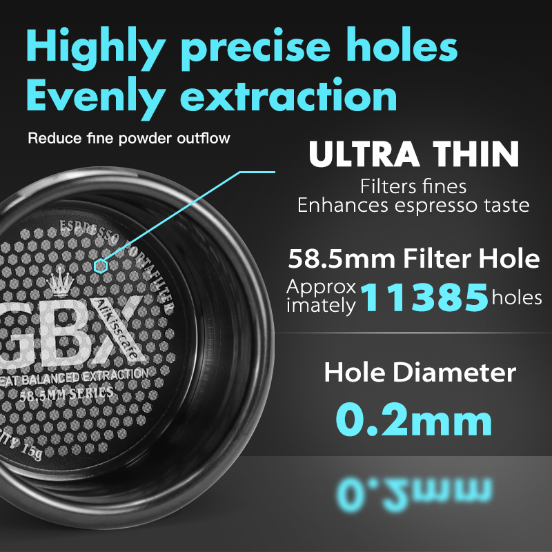 58MM Coffee Bottomless Portafi - огляд і ціна Naked Portafilter Bottomless